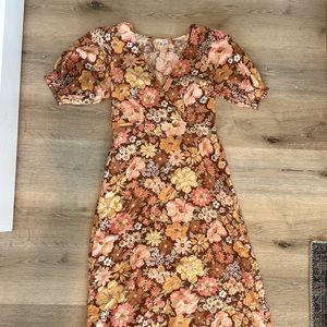 Billabong x Salty Blonde floral dress